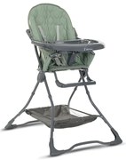 LORELLI ΚΑΘΙΣΜΑ ΦΑΓΗΤΟΥ HIGH CHAIR BONBON GREEN LEATHER 10100312504
