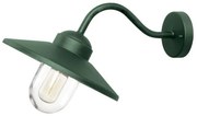 Απλίκα Φωτιστικό Τοίχου 1xE27 60W IP44 Klampenborg Elstead Lighting-KLAMPENBORG-FGR-Πράσινο KLAMPENBORG-FGR