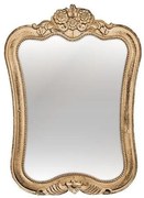 Καθρέφτης Ξύλινος Χρυσό 49x69x2cm 751-10032 Estheti 751-10032 Χρυσό