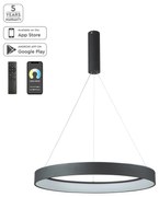 Γραμμικό Φωτιστικό SE LED SMART 60 AMAYA PENDANT BLACK Δ5 - 21W - 50W - 77-8138