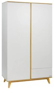 Παιδική Ντουλάπα Δίφυλλη (105x55x196) Bebe Stars Cappuccino 460-22