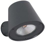 Φωτιστικό Τοίχου - Απλίκα Gardenia 60798 9,5x13x7,7cm Led 700lm 7W 2700K Anthracite Globostar