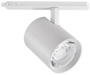 Σποτ Φωτιστικό Ράγας COB Led 20W 230V 4000K Lumen-23-42010-Λευκό 23-42010