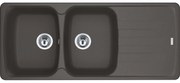 Franke Antea AZG 621-116 Ένθετος Γρανιτένιος Νεροχύτης 80cm Slate Grey