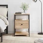 vidaXL Κομοδίνο Sonoma Δρυς 40 x 42 x 56 εκ. από Επεξεργασμένο Ξύλο
