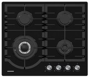 HEINNER HBH-M447IWFGBK Εστία Υγραερίου Αυτόνομη Μαύρο 59x51εκ.