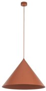Κρεμαστό Φωτιστικό Οροφής 1xE27 Φ50cm Cono TK Lighting 10089 Κόκκινο