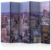 Διαχωριστικό με 5 τμήματα - Evening City II [Room Dividers] 225x172