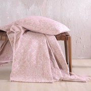Ριχτάρι Wonder Pink Ρυθμός Διθέσιο 180x240cm Βαμβάκι-Chenille