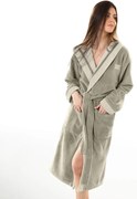 Μπουρνούζι Guy Laroche Monogram Khaki Χακί MEDIUM