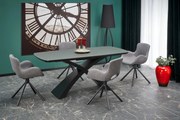 SILVESTRO table dark grey, leg black DIOMMI V-CH-SILVESTRO-ST