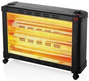 LGP MAXI ELECTRICAL QUARTZ HEATER 3-BARRED 2100W BLACK