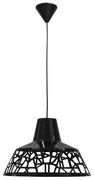 Φωτιστικό Οροφής Μονόφωτο Heronia Spider 35-0001 Black