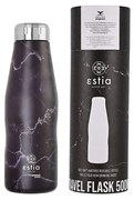 Θερμός Travel Flask Save the Aegean 500ml Pentelica Black Estia Home Art 01-16609