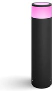 Έξυπνο Επιδαπέδιο Φωτιστικό Led 8W IP65 Μαύρο 40cm Επέκταση RGBW Hue Calla 915005731801 Philips Hue-915005731801-Μαύρο 915005731801