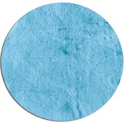 Χαλί Παιδικό Γούνινο Mike 19 Round Light Blue Kentia 150X150cm Round