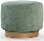 Σκαμπό Περιστρεφόμενο Turneed 209FLF1426 55x55x43cm Green