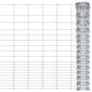 vidaXL Συρματόπλεγμα Περίφραξης Ασημί 50 x 1,6μ. Γαλβανισμένος Χάλυβας