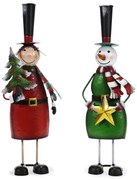 Χριστουγεννιάτικη Διακόσμηση Κήπου Χαρακτήρες 42cm Σε 3 Σχέδια