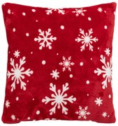 Χριστουγεννιάτικο Μαξιλάρι Βελουτέ (40x40) A-S Snowflakes 191558