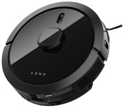 Ρομποτική ηλεκτρική σκούπα AENO ARC0007S, 4000Pa, 5200 mAh, 300 m2, χαρτογράφηση, Wi-Fi, φωνητικές εντολές, αυτονομία έως 250min, Μαύρο