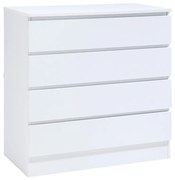 Liberta POLO ΣΥΡΤΑΡΙΕΡΑ 4ΣΥΡΤΑΡΙΑ ΛΕΥΚΟ 76x40xH81cm 76x40xH81cm 09-1790