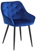 K487 chair dark blue DIOMMI V-CH-K/487-KR-GRANATOWY