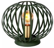 Φωτιστικό Επιτραπέζιο Lucide 78574-25-33 MANUELA Πράσινο (Green)|Χρυσό Χρώμα (Gold Coloured)
