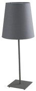 Επιτραπέζιο Φωτιστικό I-Elvis-L GR E27 64x24x24 Grey Luce Ambiente Design