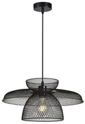 Κρεμαστό Φωτιστικό Οροφής E27 40W IP20 Maronti Viokef-4304501-Μαύρο 4304501