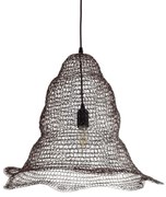 01890 GloboStar® GLOBOSTAR® KENTUCKY 01890 Vintage Κρεμαστό Φωτιστικό Οροφής με Ντουί 1 x E27 AC 220-240V IP20 - Καφέ - Μ50 x Π50 x Υ48cm