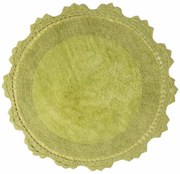 Πατάκι Μπάνιου (Φ60) Anna Riska Lace Green Apple