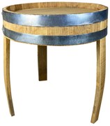 Tesias Τραπεζάκι παραλίας / κήπου από βαρέλι - Δ 50cm-Tesias  TES-1269