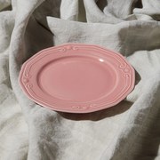 ESTIA ΠΙΑΤΟ ΡΗΧΟ ATHÉNÉE ΠΟΡΣΕΛΑΝΙΝΟ ΑΝΑΓΛΥΦΟ 20cm ROSE