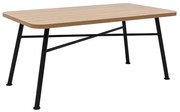 Τραπέζι Nala 141HWR1124 160x75x90cm Natural