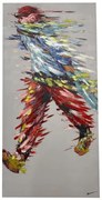 Πίνακας σε καμβά Walking Inart 70x3x140εκ 70x3x140 εκ.