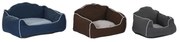 Κρεβάτι για Κατοικίδια DKD Home Decor Μπλε Καφέ Γκρι 72 x 61 x 34 cm