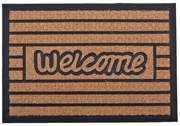 Πατάκι Εισόδου Welcome 827596 40x60cm Brown-Black Ankor 40Χ60 40x60cm