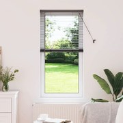 vidaXL Ρολό Παραθύρου με κουρτίνες Άλλο Μαύρο 80 x 130 εκ Αλουμίνιο