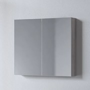 Καθρέφτης OMEGA GREY OAK 75 3MOM075GON με ντουλάπια 73x14x65cm 3MOM075GO0W