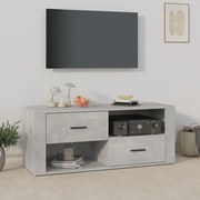 vidaXL Έπιπλο Τηλεόρασης Γκρι Σκυρ. 100x35x40 εκ. Επεξ. Ξύλο