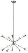 Πολυέλαιος Κρεμαστό Φωτιστικό  10xG9  Jax Elstead Lighting-FE-JAX10-PN-Νίκελ Ματ FE-JAX10-PN