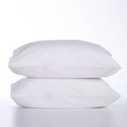Μαξιλαροθήκες Basic (Σετ 2τμχ) White Nef-Nef 52 X 72 100% Βαμβάκι