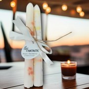 Κεριά κηροπηγίου χειροποίητα!