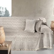 Ριχτάρι Marvin Natural Guy Laroche Τριθέσιο 180x300cm Βαμβάκι-Ακρυλικό