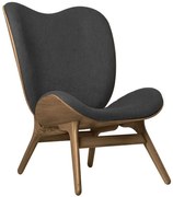 Πολυθρόνα A Conversation Piece Tall Horizons S 5872C704-04 73x93x106cm Dark Oak-Dark Grey Umage