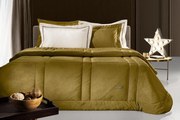 ΥΠΕΡΔΙΠΛΟ ΠΑΠΛΩΜΑ 220x240cm GUY LAROCHE - CRYSTAL VELVET GOLDEN