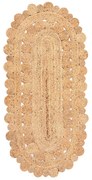 Οβάλ Καλοκαιρινό Χαλί (60x130) Silk Fashion 1756