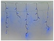 Λαμπάκια 100 LED Γιρλάντα με Πρόγραμμα και Σταθερά Διάφανο Καλώδιο Μπλε IP44 30-001149 Lumen-30-001149-Διάφανο 30-001149
