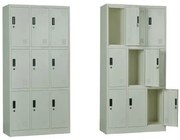 LOCKER 9 Θέσεων Μέταλλο Βαφή  Άσπρο